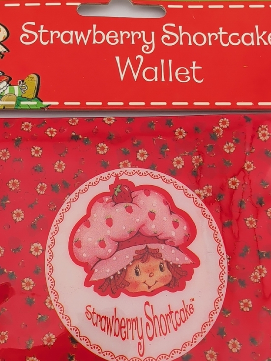 Strawberry Shortcake Other - Vintage Strawberry Shortcake Kids Red Wallet